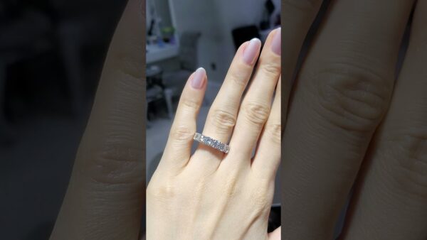 Pırlanta 2,80 Ct GIA Sertifikalı Yarımtur Yüzük ürün videosu