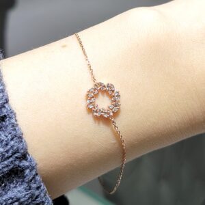 Outlet Pırlanta 0,20 Ct Bileklik BL01455