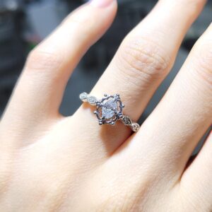 Outlet Pırlanta 0,36 Ct GIA Sertifikalı D Renk Oval Tektaş Yüzük YZ10392