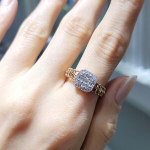 Outlet Pırlanta 0,40 Ct Yüzük KR00889