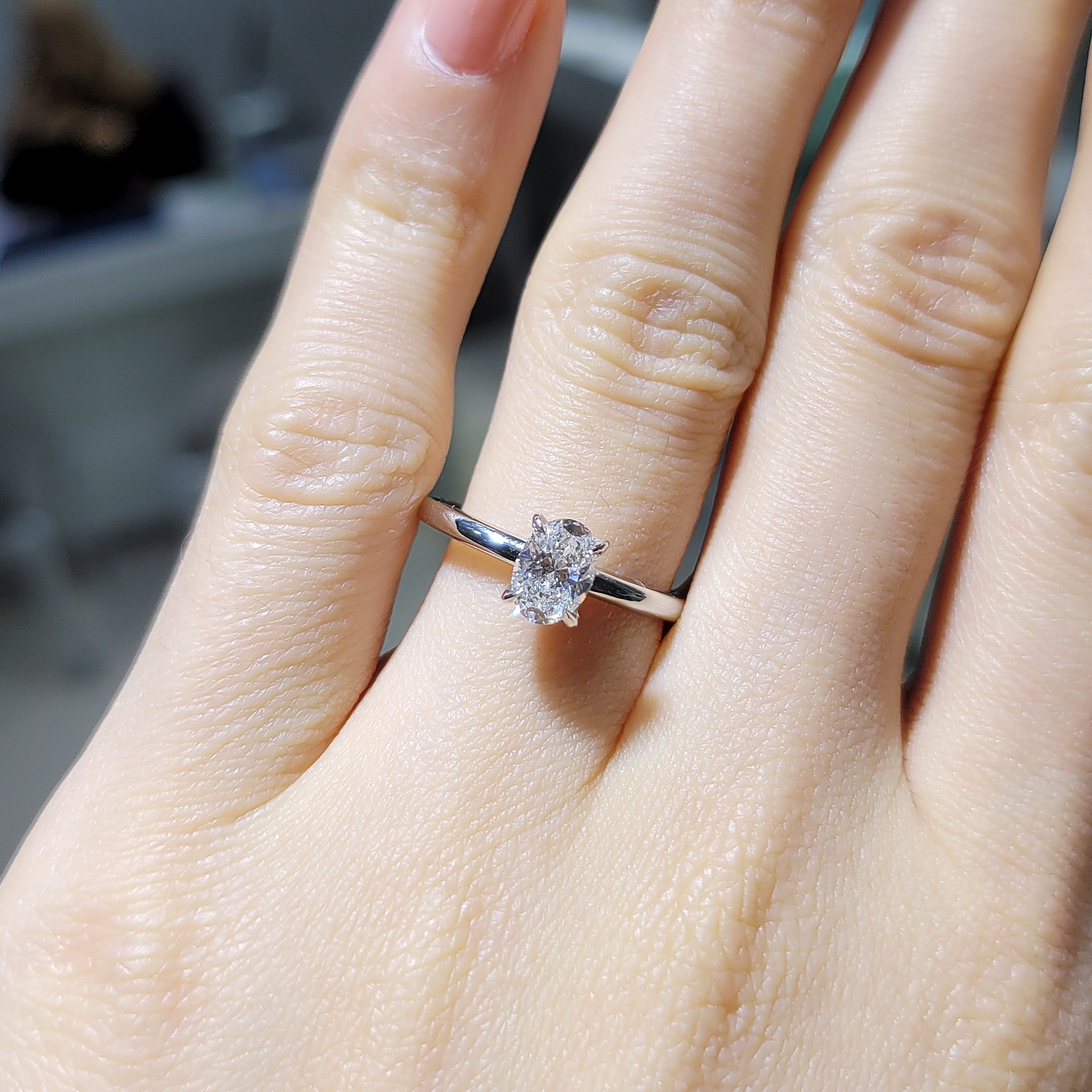 Outlet Pırlanta 0,70 Ct GIA Sertifikalı Tektaş Yüzük YZ10508