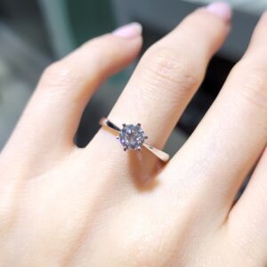 Outlet Pırlanta 0,71 Ct GIA Sertifikalı Tektaş Yüzük YZ10580