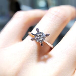 Outlet Pırlanta 0,80 Ct GIA Sertifikalı Tektaş Yüzük YZ10376