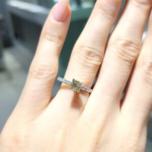 Outlet Pırlanta 0,87 Ct Tektaş Yüzük YZ09923