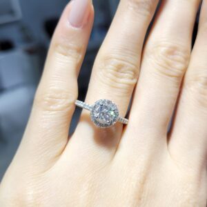 Outlet Pırlanta 0,90 Ct GIA Sertifikalı Tektaş Yüzük YZ10585