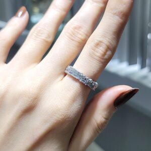 Outlet Pırlanta 1,10 Ct Tamtur Yüzük KR00895