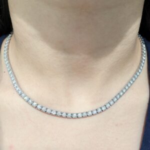 Outlet Pırlanta 4,05 Ct Suyolu Gerdanlık GR00455