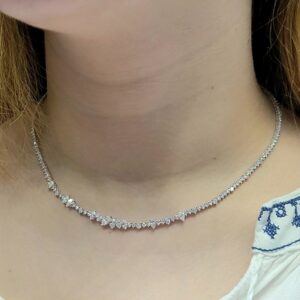 Outlet Pırlanta 9,70 Ct Tamtur Gerdanlık GR00458