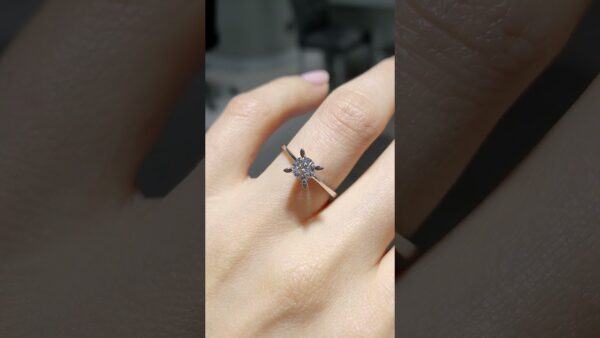Pırlanta 0,63 Ct HRD Sertifikalı Tektaş Yüzük ürün videosu