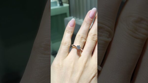 Pırlanta 0,71 Ct GIA Sertifikalı Tektaş Yüzük ürün videosu