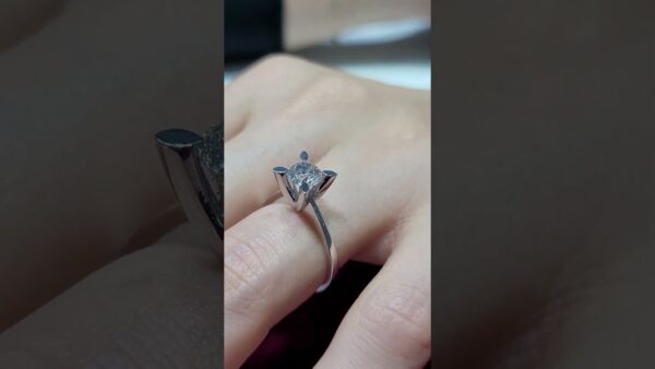 0.80 Ct GIA-Certified Solitaire Diamond Ring product video