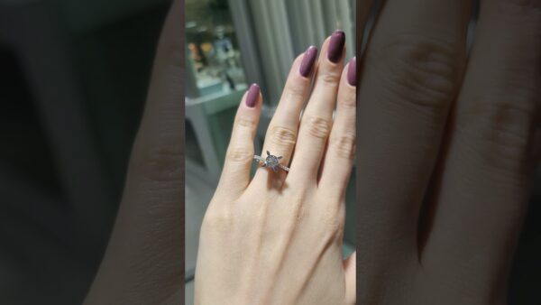 1.24 Ct HRD-Certified D-Colour Solitaire Diamond Ring product video