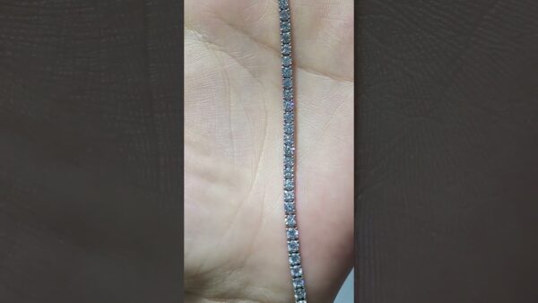 Pırlanta 5,11 Ct HRD Sertifikalı Suyolu Bileklik ürün videosu