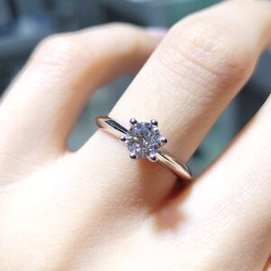 Pırlanta 0,56 Ct GIA Sertifikalı Tektaş Yüzük YZ10361