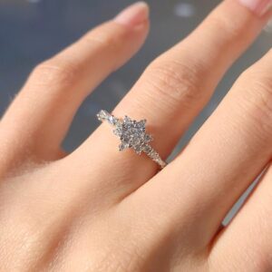 Outlet Pırlanta 0,87 Ct Yüzük YZ10660