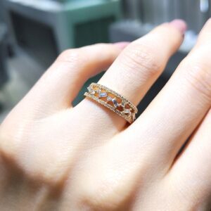 Pırlanta 0,45 Ct Rose Yüzük KR00920