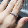 Pırlanta 0,46 Ct Yarımtur Yüzük YZ10539
