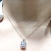Pırlanta 0,68 Ct Baget Kolye KL02929