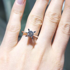 Pırlanta 1,00 Ct HRD Sertifikalı Tektaş Yüzük YZ10625