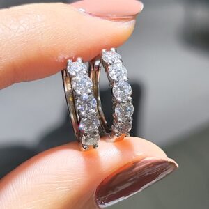 Pırlanta 1,50 Ct Halka Küpe KP02987