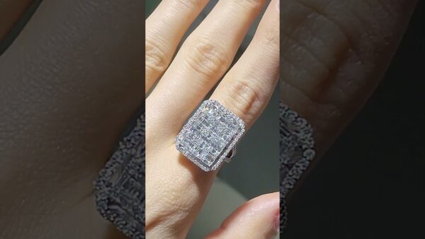 Pırlanta 1,77 Ct Baget Yüzük ürün videosu