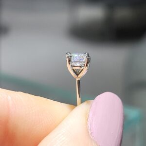 Pırlanta 0,46 Ct GIA Sertifikalı Tektaş Tek Küpe KP03041-2