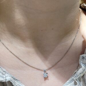 Pırlanta 0,50 Ct HRD Sertifikalı Tektaş Kolye KL02996