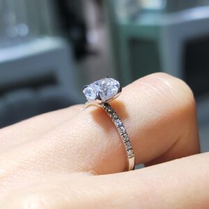 Pırlanta 1,29 Ct GIA Sertifikalı Oval Tektaş Yüzük YZ10740
