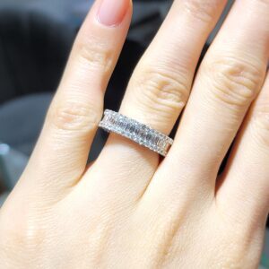 Pırlanta 2,42 Ct Baget Tamtur Yüzük KR00923