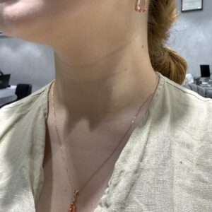 Pırlanta 24,63 Ct Pırlanta & Morganit Kolye-Küpe KL02917-KP02885