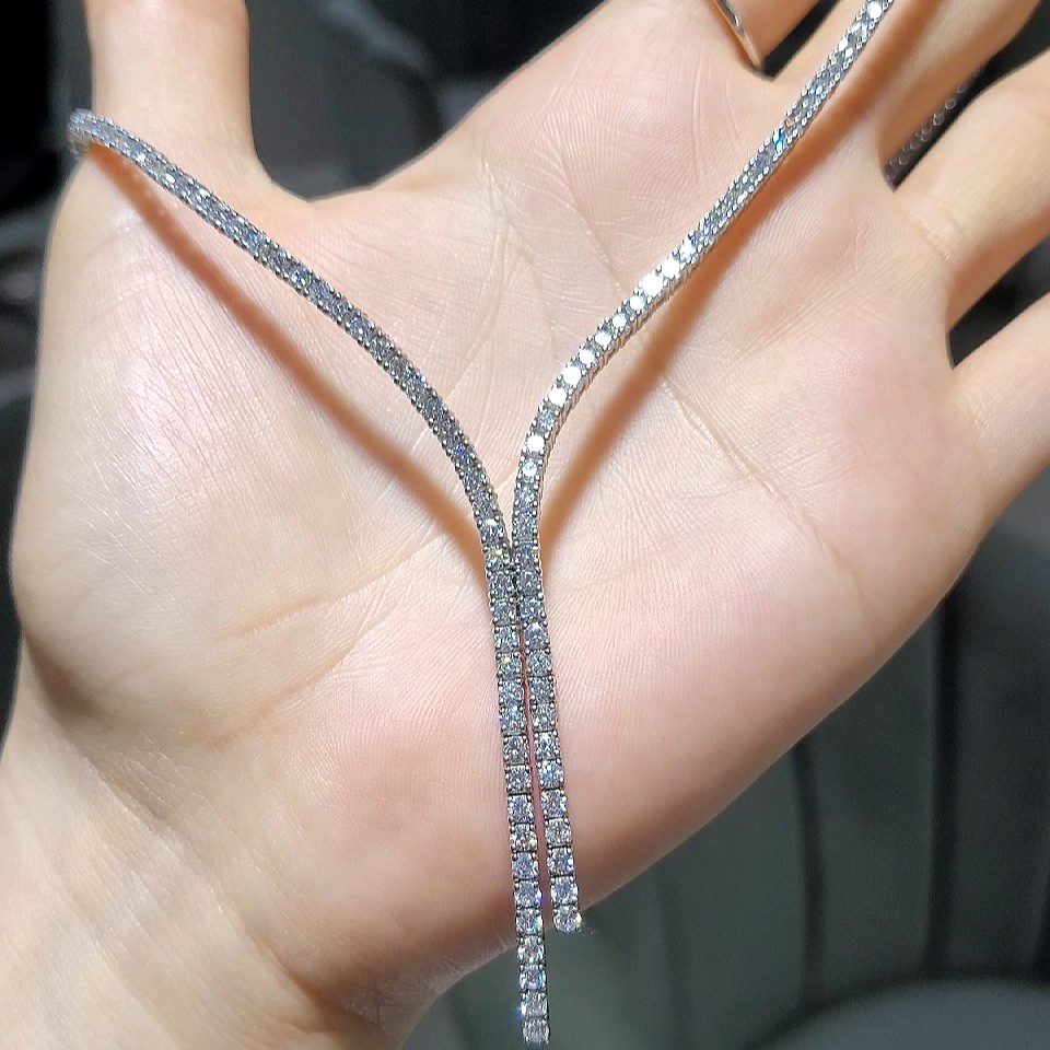 Pırlanta 6,80 Ct Suyolu Gerdanlık ZL03237-2
