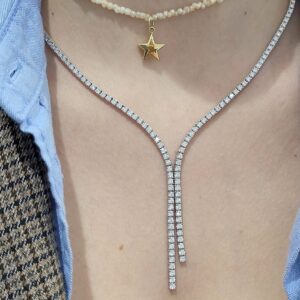 Pırlanta 6,80 Ct Suyolu Gerdanlık ZL03237