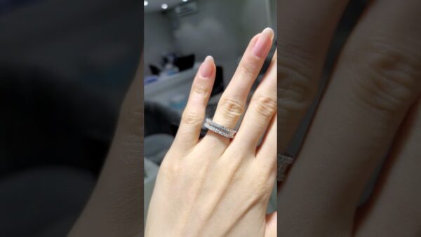 2.42 Ct Baguette Eternity Diamond Ring product video