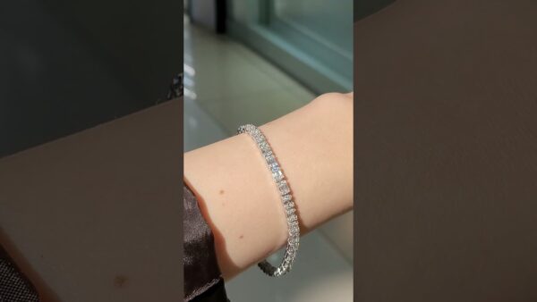 Diamond 3.56 Karat Baguette Bracelet product video