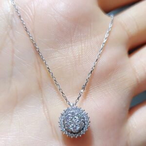 Pırlanta 0,33 Ct Corolet Kolye ZL03209