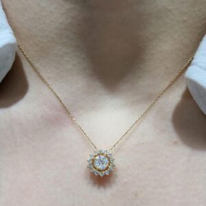 Pırlanta 0,68 Ct Kolye ZL03206