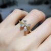 Pırlanta 0,83 Ct Damla Kesim Yüzük YZ10729