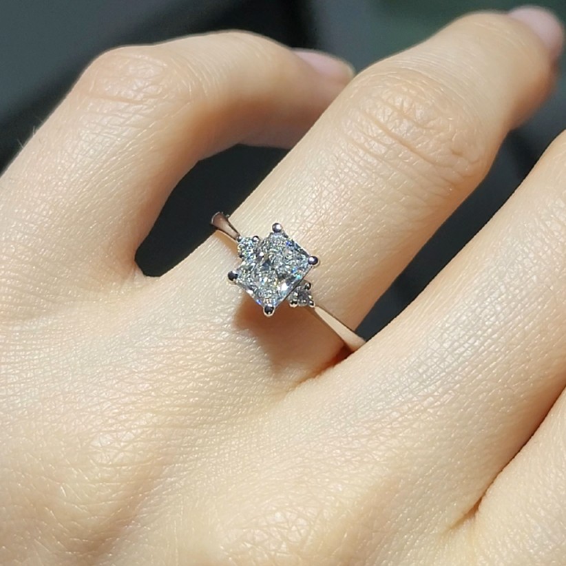 Pırlanta 1,05 Ct GIA Sertifikalı Tektaş Yüzük YZ10686