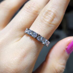 Pırlanta 1,24 Ct Yarımtur Yüzük YZ10750