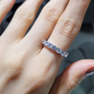 Pırlanta 1,30 Ct Yarımtur Yüzük YZ10746