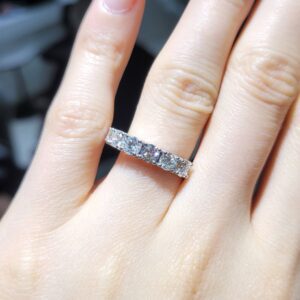 Pırlanta 1,78 Ct HRD Sertifikalı Yarımtur Yüzük YZ10749