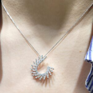 Pırlanta 2,20 Ct Kolye-Küpe Set KR00937-KR00939