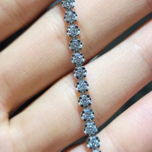 Pırlanta 2,93 Ct Suyolu Bileklik BL01483-2