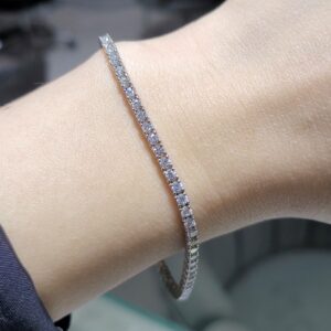 Pırlanta 3,02 Ct Suyolu Bileklik BL01376