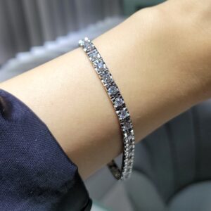 Pırlanta 3,90 Ct Suyolu Bileklik BL01474