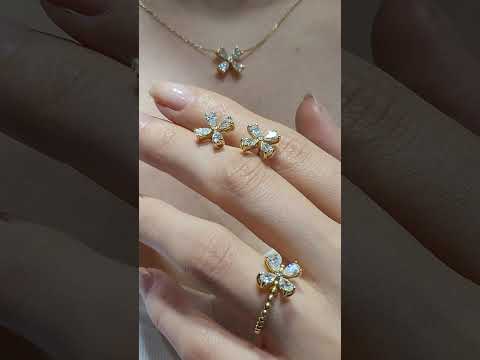 Pırlanta 0,82 Ct Damla Kesim Kolye ürün videosu