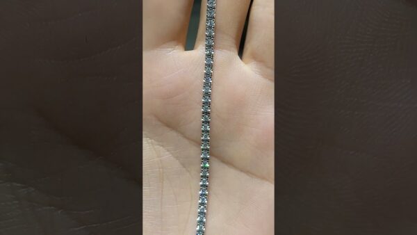 Pırlanta 1,71 Ct Suyolu Bileklik ürün videosu