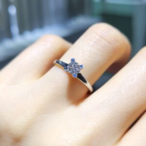 Pırlanta 0,39 Ct HRD Sertifikalı Tektaş Yüzük YZ10486