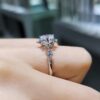 Pırlanta 0,58 Ct GIA Sertifikalı Oval Tektaş Yüzük-2