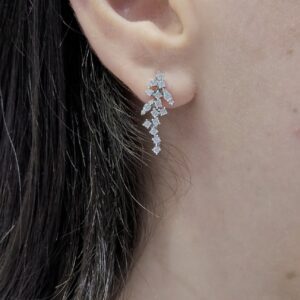 Pırlanta 0,70 Ct Küpe KP03065